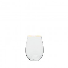 Кт/6 чаши за вода 500мл Golden Rim